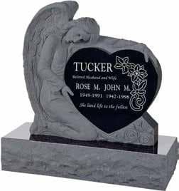 A-423 — Carved angel + heart (Tucker)